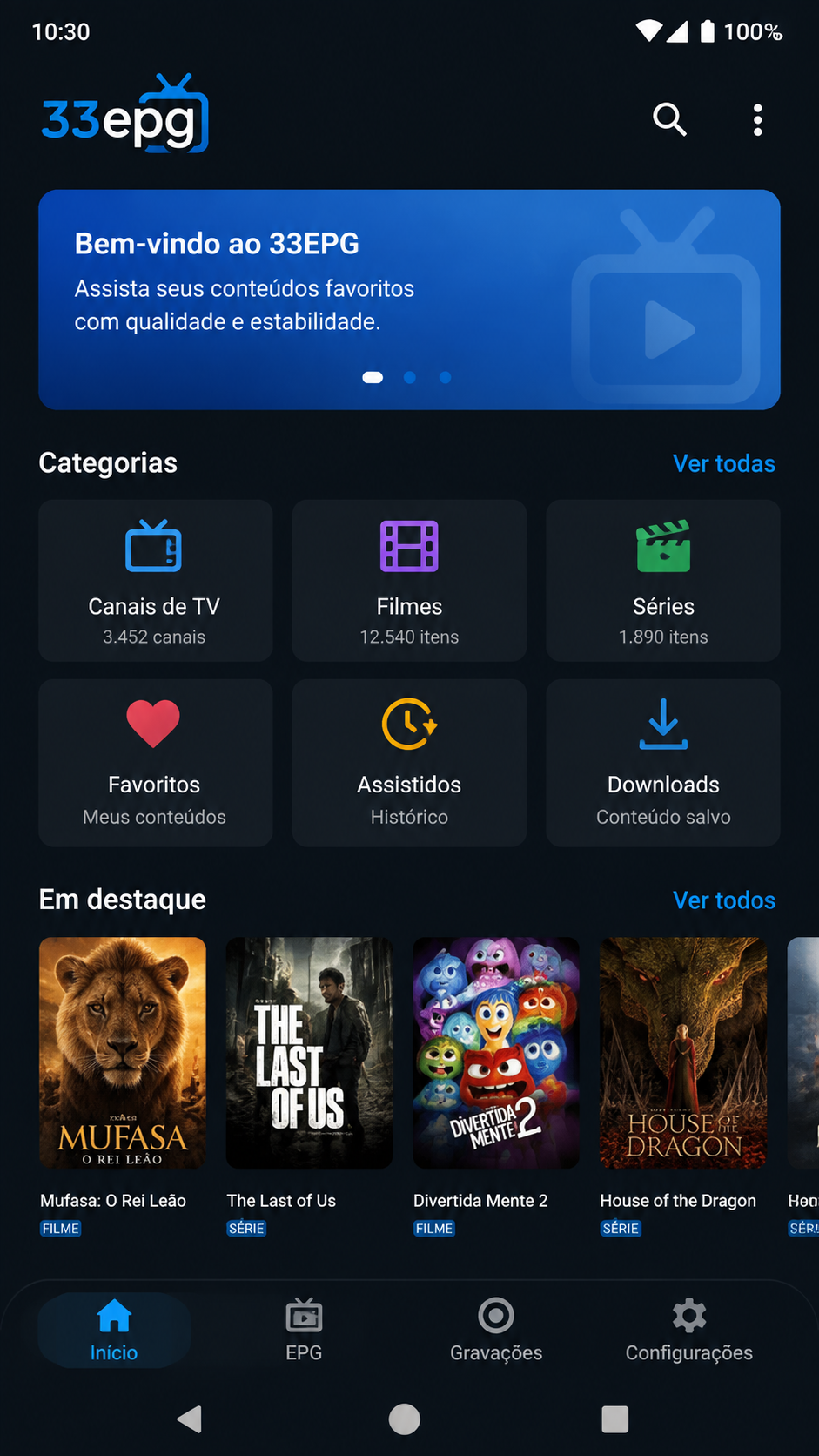 33epg screenshot