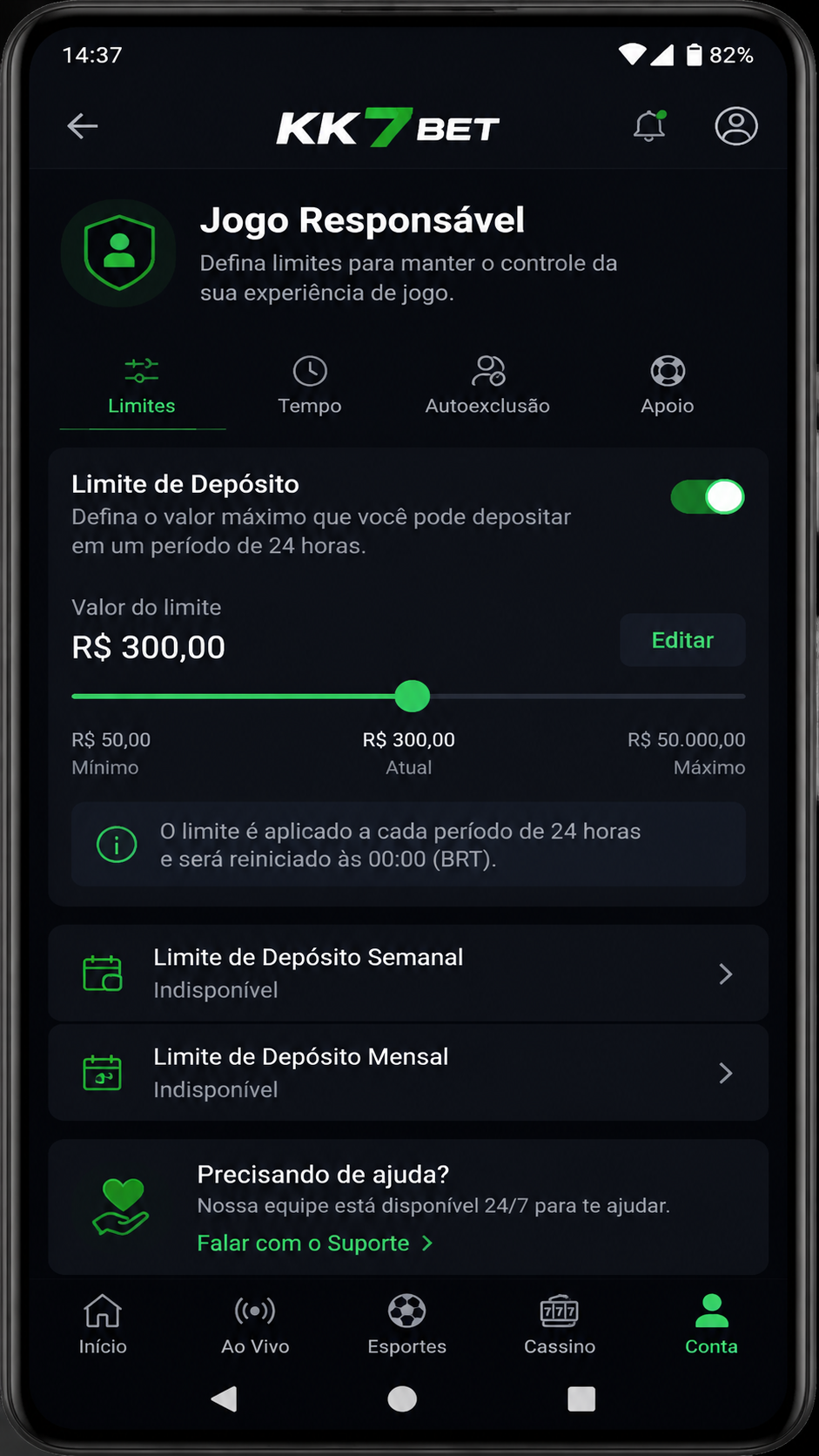kk7bet screenshot