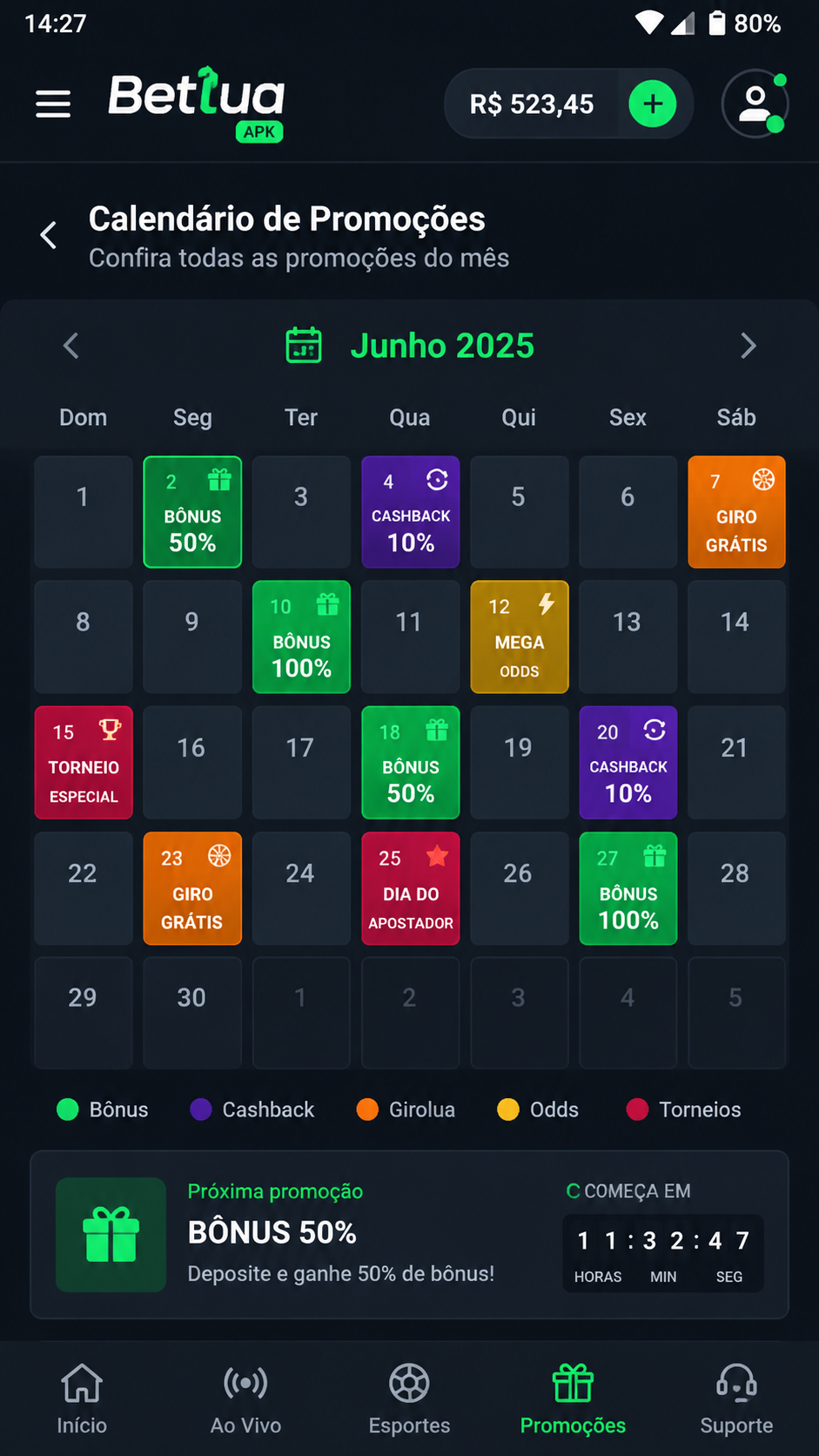 betlua screenshot
