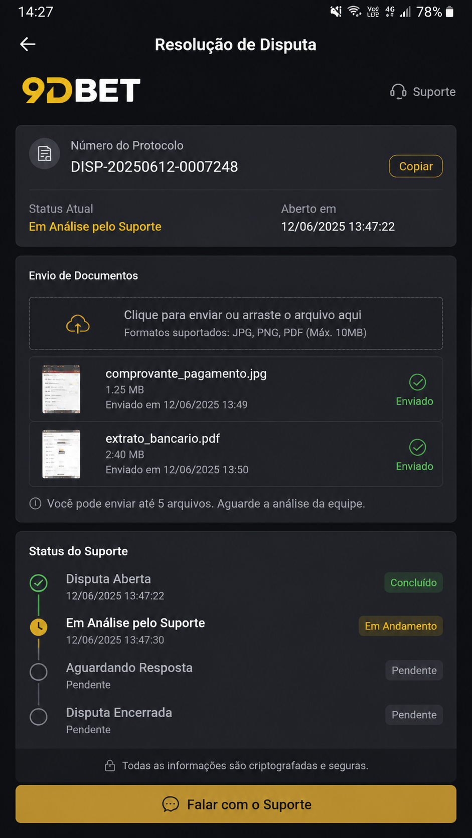9dbet screenshot