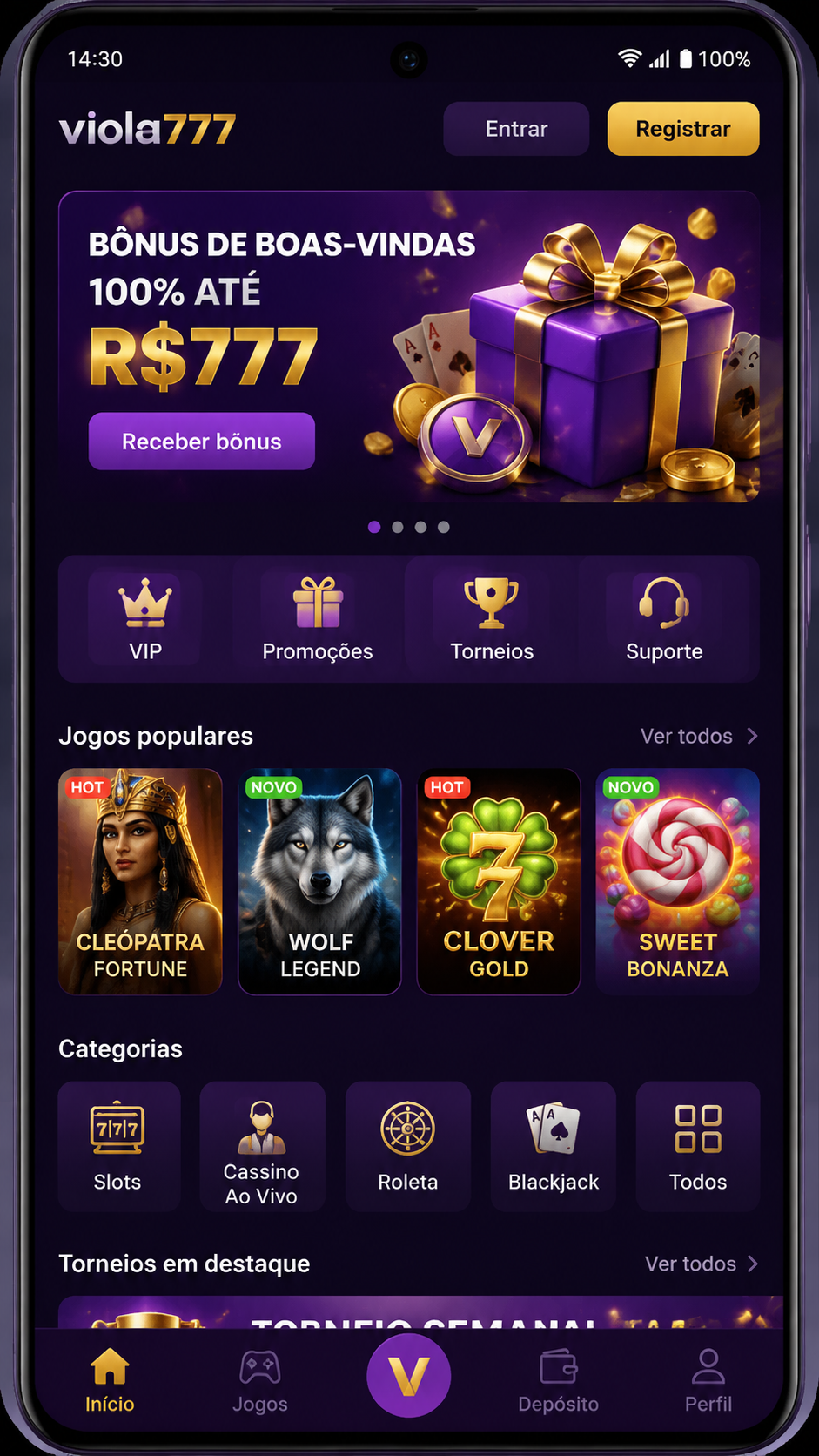 viola777 screenshot