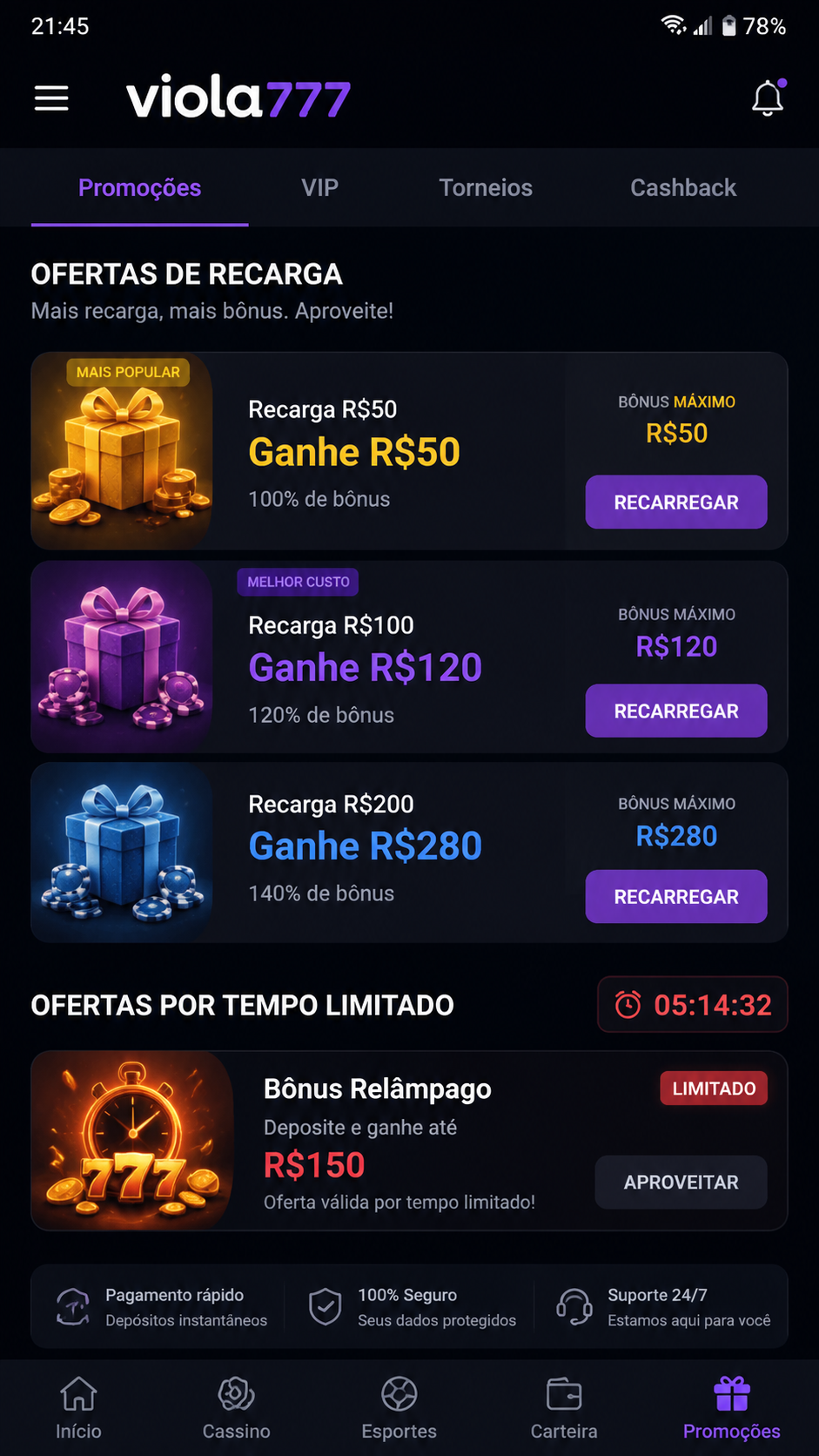 viola777 screenshot