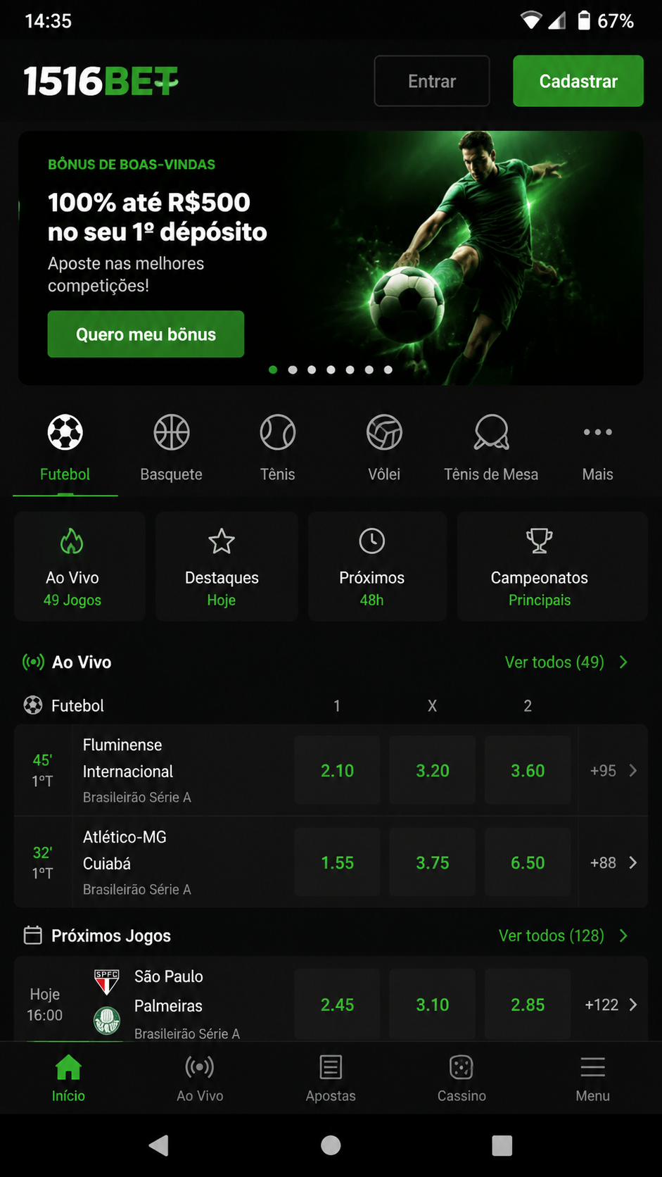 1516bet screenshot