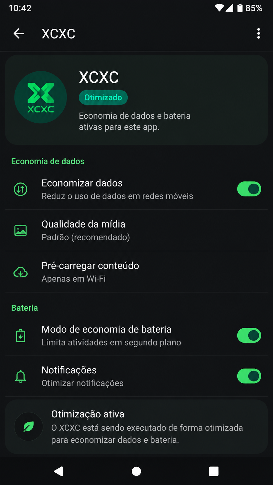 xcxc screenshot