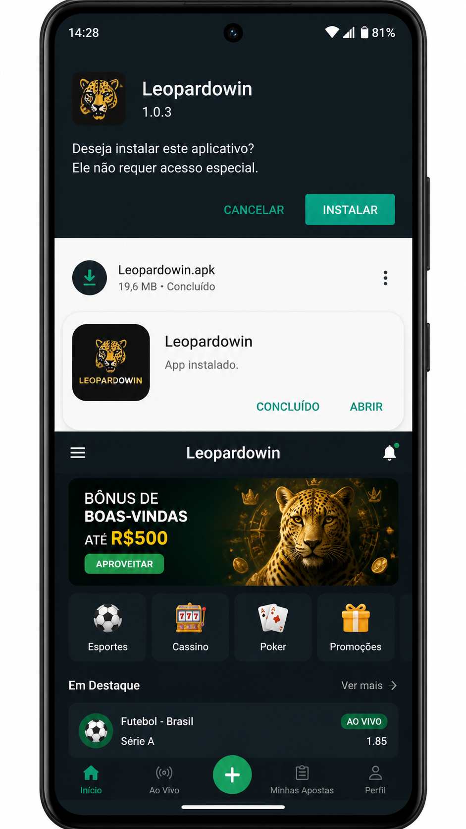 Leopardowin screenshot