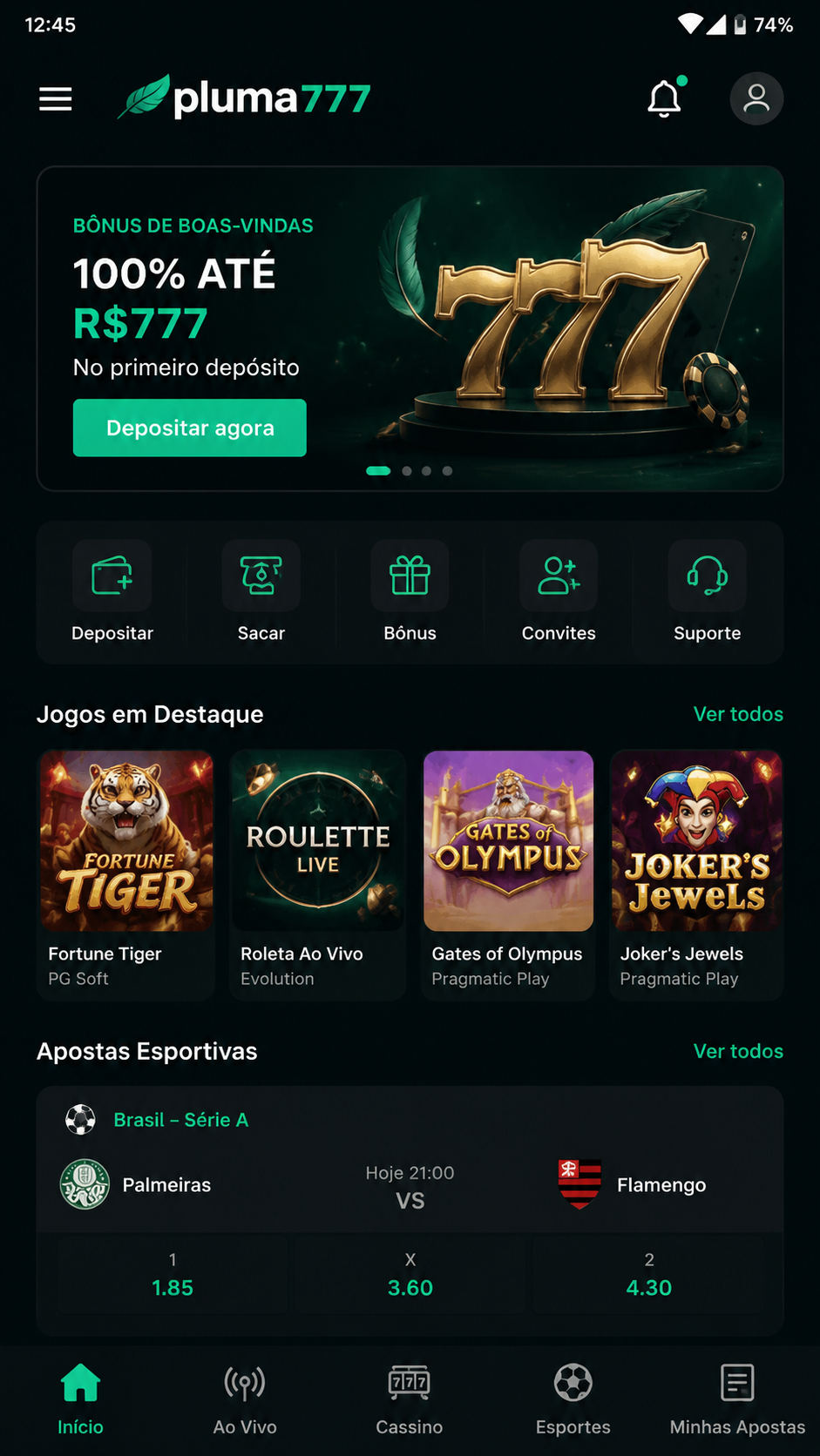 pluma777 screenshot